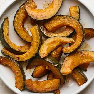 Cinnamon Maple Roasted Kabocha Squash