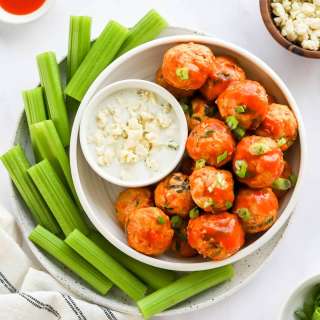 Buffalo Chicken Meatballs