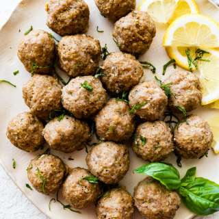 Baked Turkey Meatballs