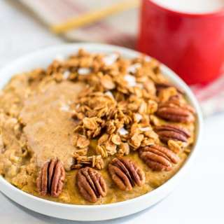 Protein Pumpkin Oatmeal