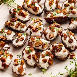 Goat Cheese Stuffed Dates