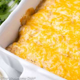 White Chicken Enchiladas Recipe
