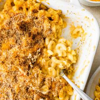 Healthy Baked Mac and Cheese