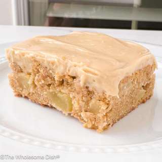 Apple Blondies with Maple Cream Cheese Frosting Recipe