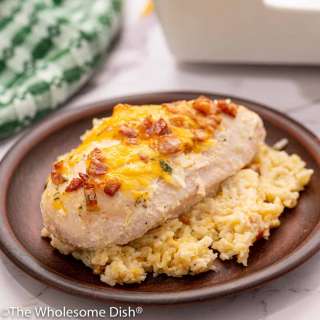 Cheddar Bacon Ranch Chicken and Rice Casserole Recipe