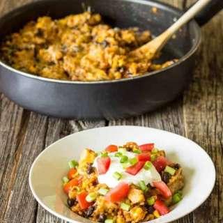 One Pot Wonder Chicken Enchilada Bowls Recipe