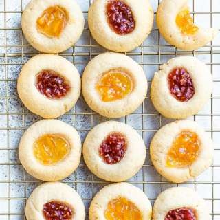 Almond Flour Thumbprint Cookies