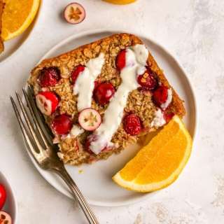 Cranberry Orange Baked Oatmeal