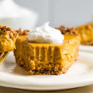 Vegan Tofu Pumpkin Pie