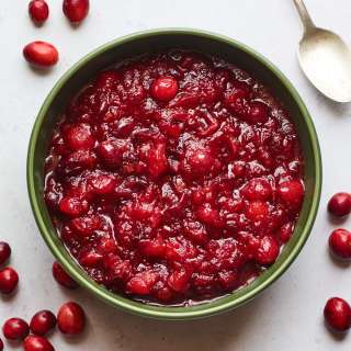 Healthy Cranberry Sauce