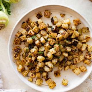 Roasted Kohlrabi