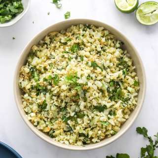 Cilantro Lime Cauliflower Rice
