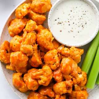 Air Fryer Buffalo Cauliflower