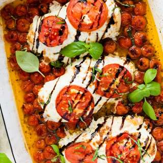 Baked Caprese Chicken