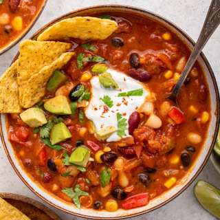 Easy Vegetarian Chili