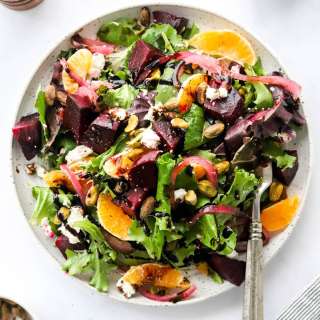 Baby Beet and Clementine Salad