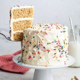 Healthy Vanilla Cake