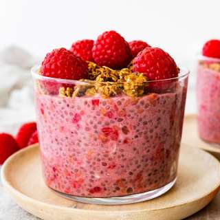 Raspberry Chia Seed Pudding