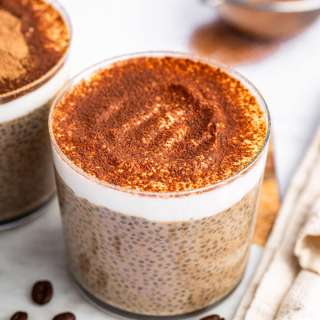 Tiramisu Chia Pudding