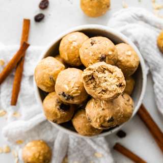 Cinnamon Raisin Protein Balls