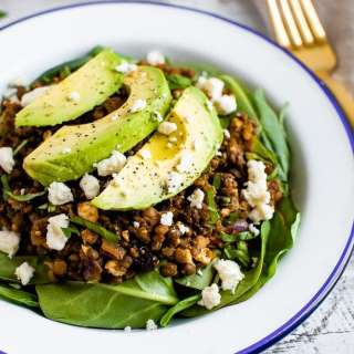 Sautéed Mediterranean Lentil Salad