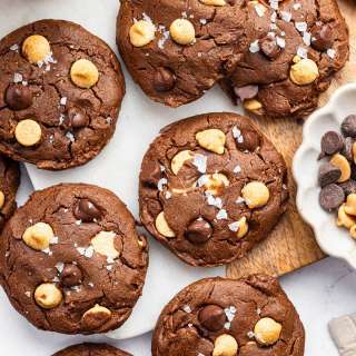Chocolate Peanut Butter Cookies
