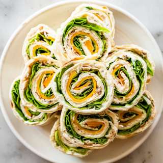 Turkey Pinwheel Sandwiches