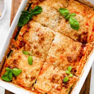 Tofu Lasagna with Zucchini Noodles