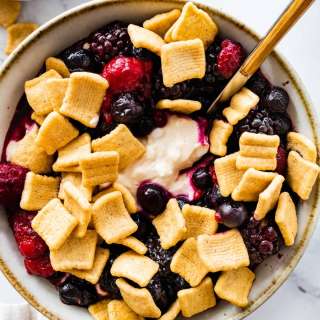 PB&J Protein Yogurt Bowl