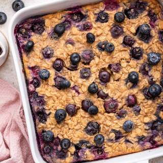 Blueberry Baked Oatmeal