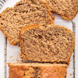 Oat Flour Banana Bread