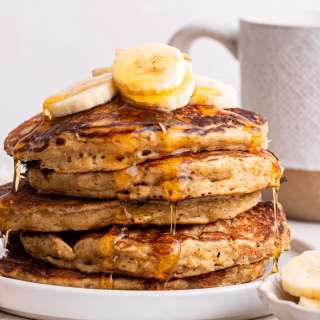 Overnight Oatmeal Pancakes