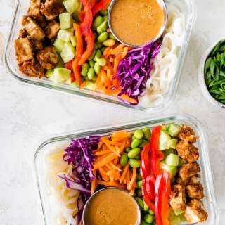Asian Noodle Bowl (for Meal Prep)
