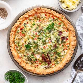 Egg White Quiche
