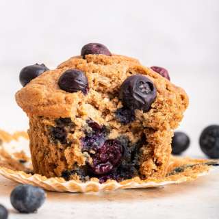 Blueberry Protein Muffins