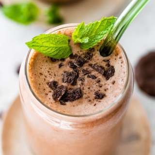 Thin Mint Protein Shake