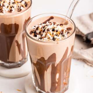 Samoa Cookie Protein Shake