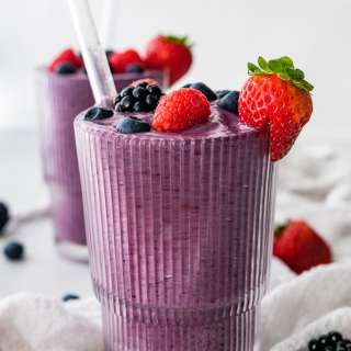 Vegan Berry Protein Shake