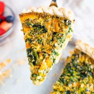 Dairy-Free Spinach Quiche