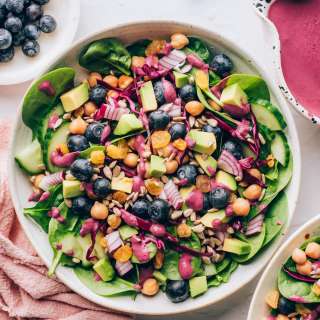 Spinach Blueberry Salad