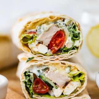 Greek Chicken Wrap