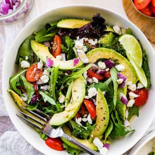 Deconstructed Guacamole Salad