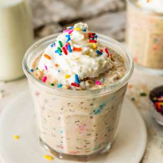 Birthday Cake Overnight Oats