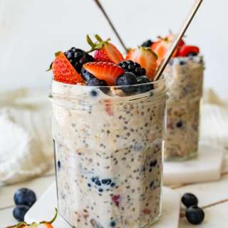 Cottage Cheese Overnight Oats