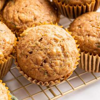 Healthy Zucchini Muffins