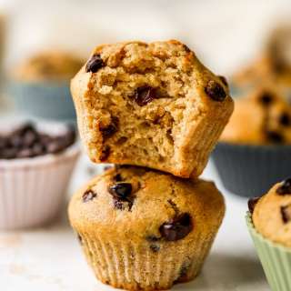 Chocolate Chip Yogurt Muffins