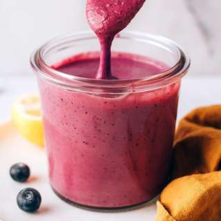 Blueberry Tahini Dressing