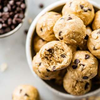 Tahini Chocolate Chip Protein Balls