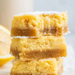 Healthy Lemon Bars