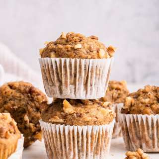 Healthy Banana Muffins